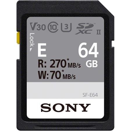Sony SF-E 64GB UHS-II SD Memory Card (70/270MB/s) - cambuy-lives Sony SF-E 64GB UHS-II SD Memory Card (70/270MB/s) - cambuy-lives